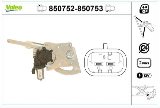 CAM KRİKOSU ARKA SOL FIAT SUZUKI