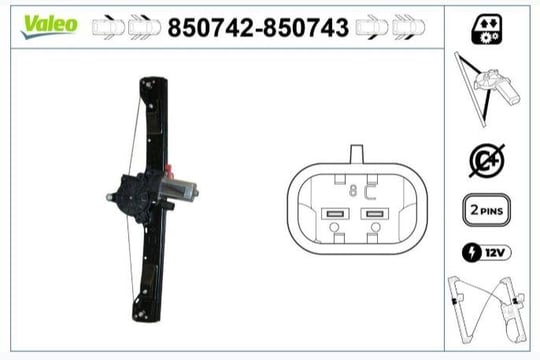 CAM KRİKOSU ÖN SOL FIAT GD PUNTO