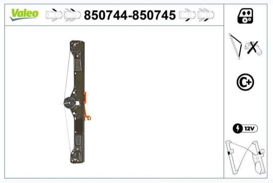 CAM KRİKOSU ÖN SOL FIAT GD PUNTO