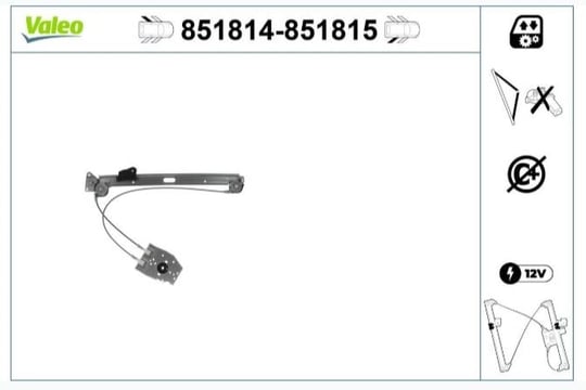 CAM MEKANİZMASI ARKA SAĞ BMW E9