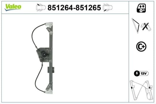 CAM MEKANİZMASI ARKA SAĞ BMW X5 (2/2007>)