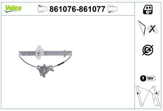 CAM MEKANİZMASI ARKA SAĞ HYUNDAI ACCENT
