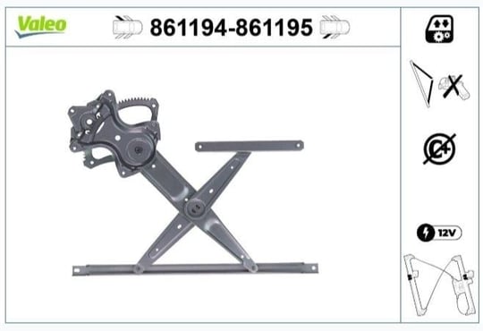 CAM MEKANİZMASI ARKA SAĞ MITSUBISHI LANCER VI