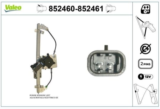 CAM MEKANİZMASI ARKA SAĞ OPEL ASTRA G