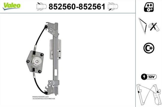CAM MEKANİZMASI ARKA SAĞ SEAT LEON