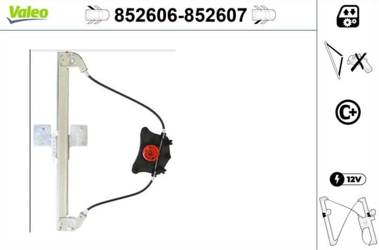 CAM MEKANİZMASI ARKA SOL AUDI A3 LİMOUSİNE