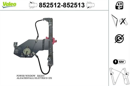 CAM MEKANİZMASI ARKA SOL CITROEN C3 I