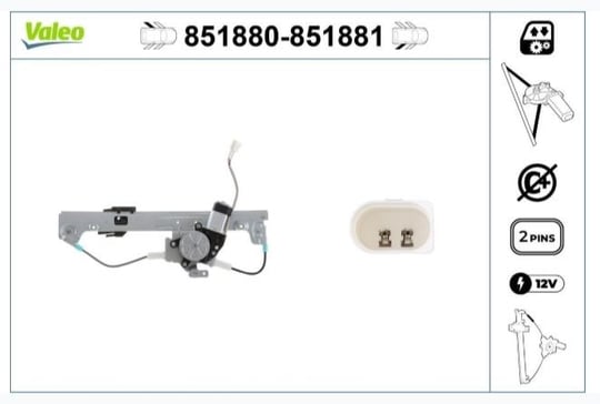 CAM MEKANİZMASI ARKA SOL FORD FOCUS 98>04