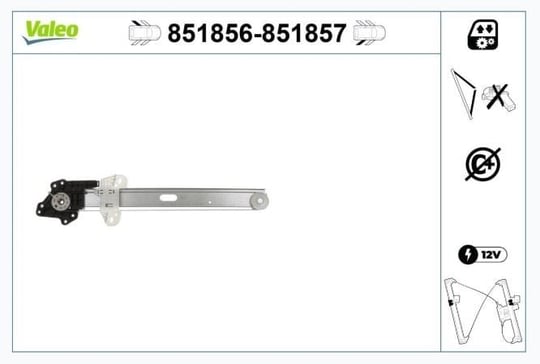 CAM MEKANİZMASI ARKA SOL HONDA CR-V 12>16
