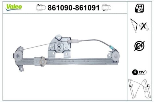 CAM MEKANİZMASI ARKA SOL MERCEDES C-CLASS