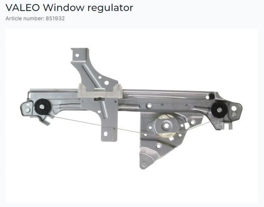 CAM MEKANİZMASI (ARKA) (SOL) PEUGEOT 508