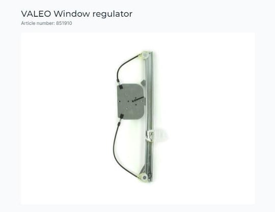 CAM MEKANİZMASI (ARKA) (SOL) RENAULT MODUS
