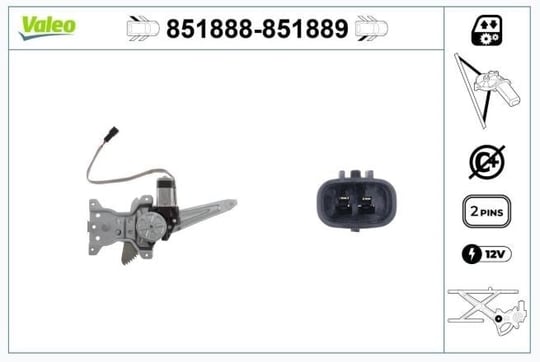CAM MEKANİZMASI ARKA SOL SUZUKI SWIFT 05>09