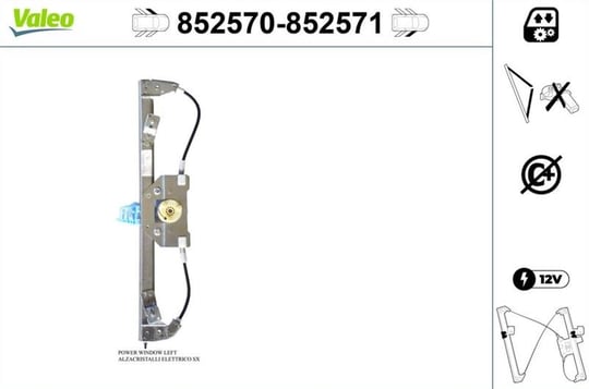 CAM MEKANİZMASI ÖN SAĞ FIAT PANDA