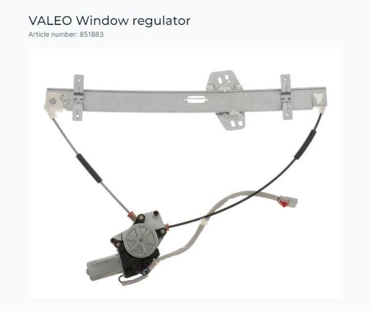 CAM MEKANİZMASI ÖN SAĞ HONDA CR-V 02>06