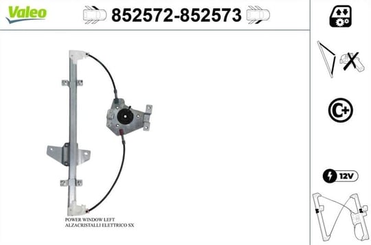 CAM MEKANİZMASI ÖN SAĞ NISSAN NOTE