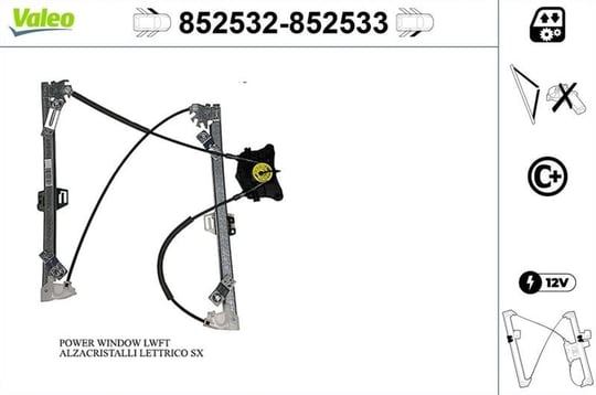 CAM MEKANİZMASI ÖN SAĞ SEAT TOLEDO