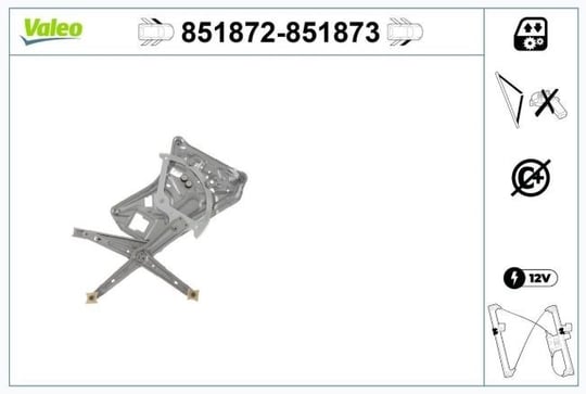 CAM MEKANİZMASI ÖN SOL BMW 7 SERİSİ E38 94>01