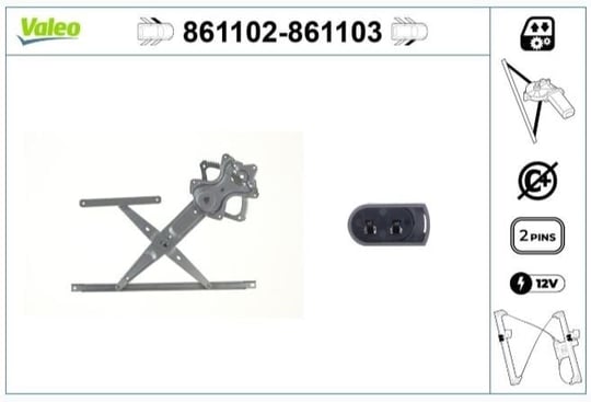 CAM MEKANİZMASI ÖN SOL FORD FİESTA