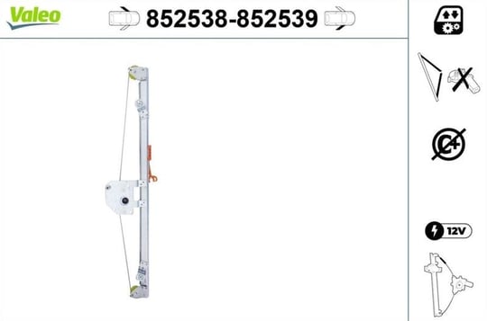 CAM MEKANİZMASI ÖN SOL FORD TRANSIT CUSTOM V362