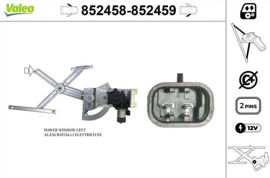 CAM MEKANİZMASI ÖN SOL OPEL COMBO