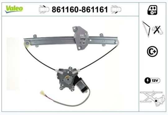 CAM MEKANİZMASI ÖN SOL TOYOTA RAV4