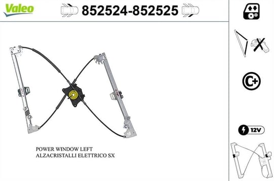 CAM MEKANİZMASI ÖN SOL VOLKSWAGEN PASSAT VARİANT B8