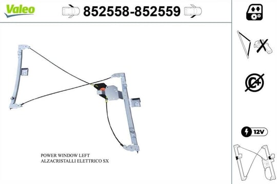CAM MEKANİZMASI ÖN SOL VOLKSWAGEN POLO