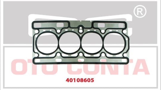 DACİA LOGAN-SANDERO 1200CC 16 V SİLİNDİR KAPAK CONTA ÇELİK MLS 0.35MM D4F 732 D4F 734