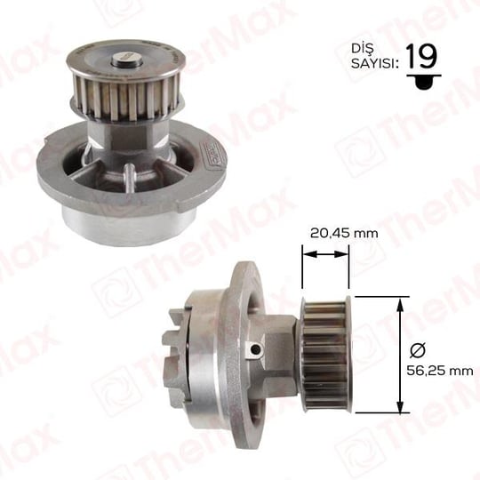 DEVİRDAİM ASTRA F-VECTRA A-CORSA A-B-COMBO 94-01 1.2-1.4-1.6 PA442 T 90349239