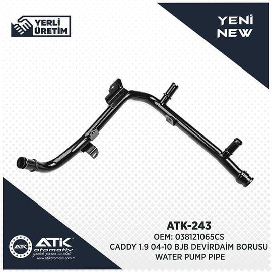 DEVİRDAİM BORUSU VOLKSWAGEN CADDY 1.9 04-10 BJB