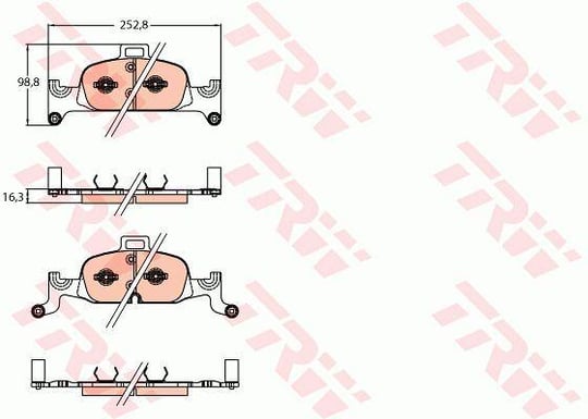 DISK BALATA AUDI A4 ON 2015 FDB4616
