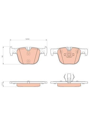 DISK BALATA BMW F30 3 SERISI 2011-- ARKA