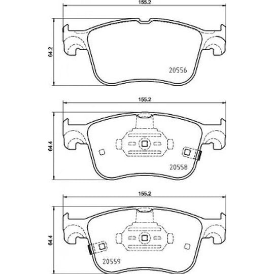 DISK BALATA FORD FOCUS ÖN 2018- 0986424885