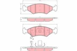 DISK BALATA KIA SEPHIA 15I,18 16V 96-98 ON GDB3224