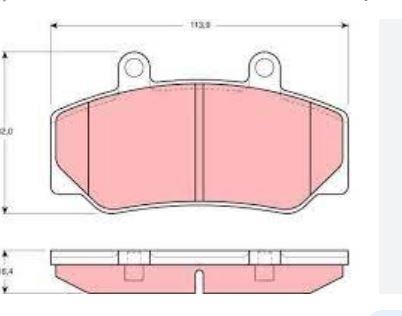 DISK BALATA VOLVO-740,760,790 ON