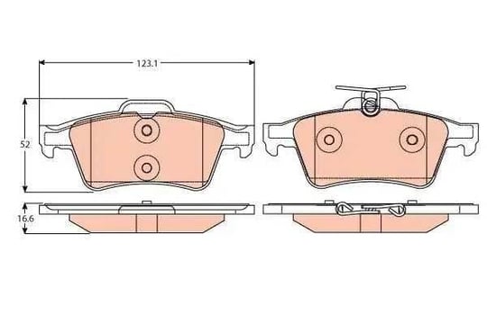 DISK BALATA VOLVO S40 ARKA