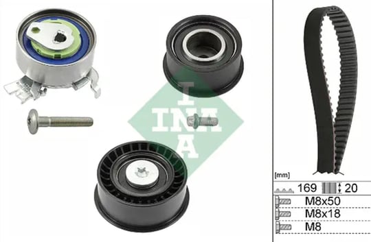 EKSANTRİK GERGİ KİTİ 169×200 ASTRA F CORSA B VECTRA B 1.4i 1.6i 1.8i 16V X14XE X16XEL X18XE