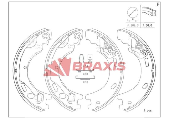 EL FREN BALATA TAKIMI DISCOVERY 3 05-09 DISCOVERY 4 10-16 RANGE ROVER SPORT 05-13