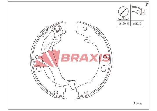 EL FREN BALATASI PABUC TOYOTA COROLLA 1.4 1.6 VVTI 1.4 D4D 2002-2007 (E12)