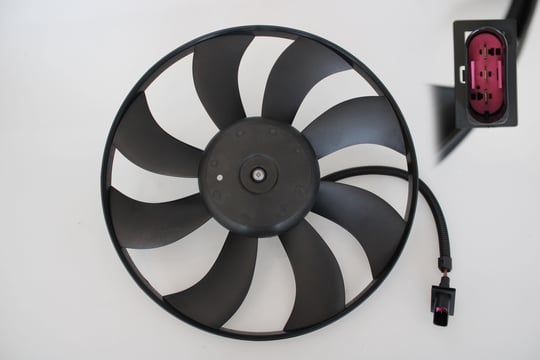FAN MOTORU POLO CORDOBA FABİA AMF BNV BNM 1.4 TDİ 393 MM (REZİSTANSLI ve KABLOLU)