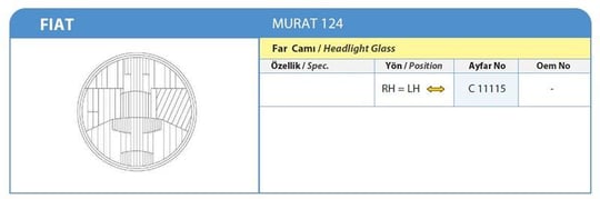 FAR CAMI FIAT MURAT 124