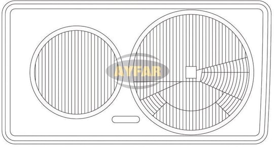 FAR CAMI MERCEDES 200-300 W 123 1976-1979 SOL