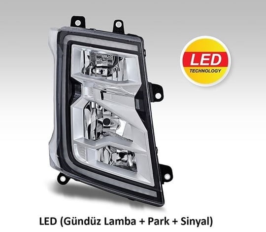 FAR MOTORLU  LED DRL SOL FORD F MAX 2018
