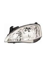 FAR ÖN SOL  - OPEL CORSA C 09/03-07/06-COMBO 10/01>(ELEKTRİKLİ)