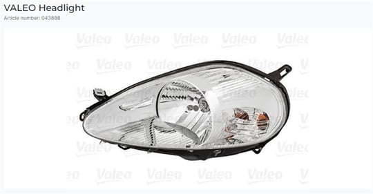 FAR SOL FIAT GRANDE PUNTO H4 11/2008