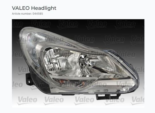 FAR SOL OPEL CORSA D 2011/04