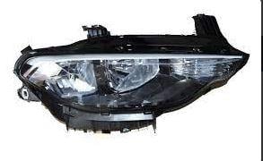 FIAT EGEA FAR MOTORLU SAG 2015- SIYAH CERCEVE 51984489 52094990 52113795