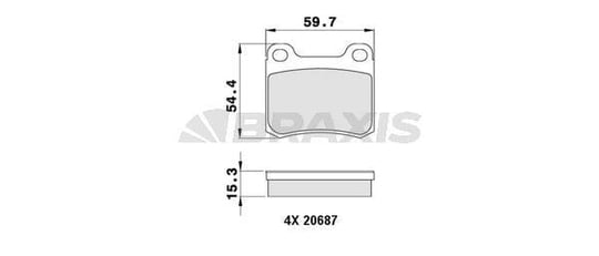 FREN BALATASI ARKA 190 W201 88>93 W202 94>00 C124 87>93 W124 93>95 C124 93>97