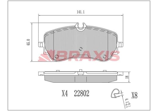 FREN BALATASI ARKA CRAFTER 17 > AMAROK 18 > MAN TGE 17>